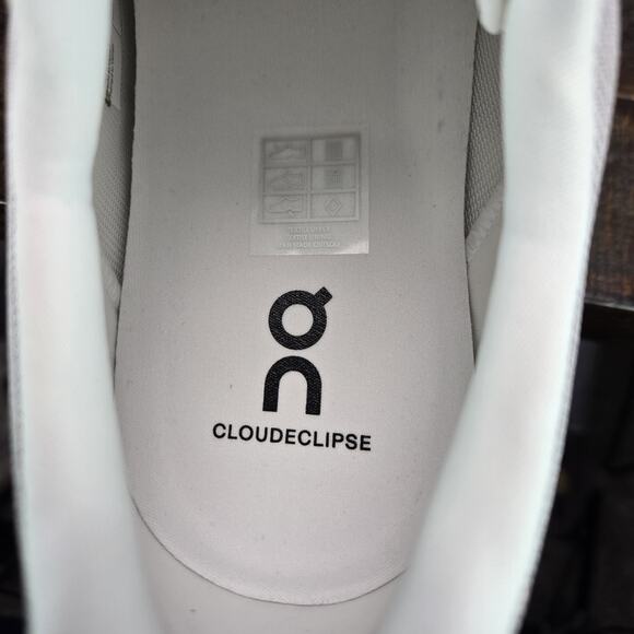 NEW ON Cloudeclipse Mens Size 13 Comfy Running Shoes Sneakers Gym Alloy Gray - Picture 11 of 12